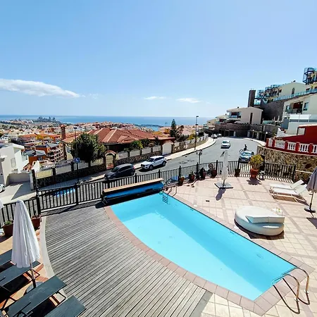 Magnificent 5-star Very Large Luxury Sea View Jacuzzi And Heated Pool Arguineguin